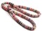 16 Inch Strand of Mixed Color Polymer Clay Heishe Disc Beads to String